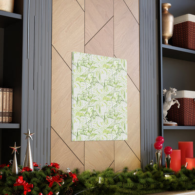 Snow Queen Pothos Canvas