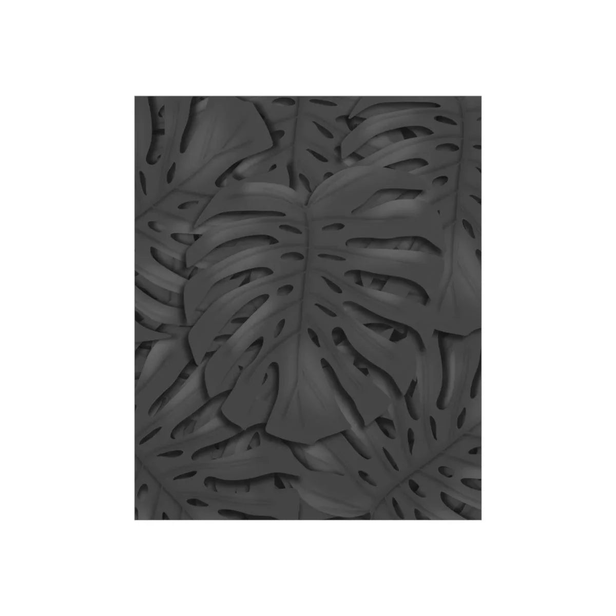 Charcoal Monstera Print, Poster, Printify, Back to School, Home & Living, Indoor, Matte, Paper, Posters, Valentine's Day promotion, Laura Christine Photography & Design, laurachristinedesign.com