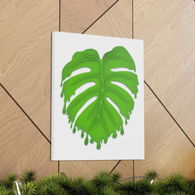 Melting Monstera Canvas, Canvas, Laura Christine Photography & Design, Art & Wall Decor, Canvas, Hanging Hardware, Home & Living, Indoor, Laura Christine Photography & Design, laurachristinedesign.com