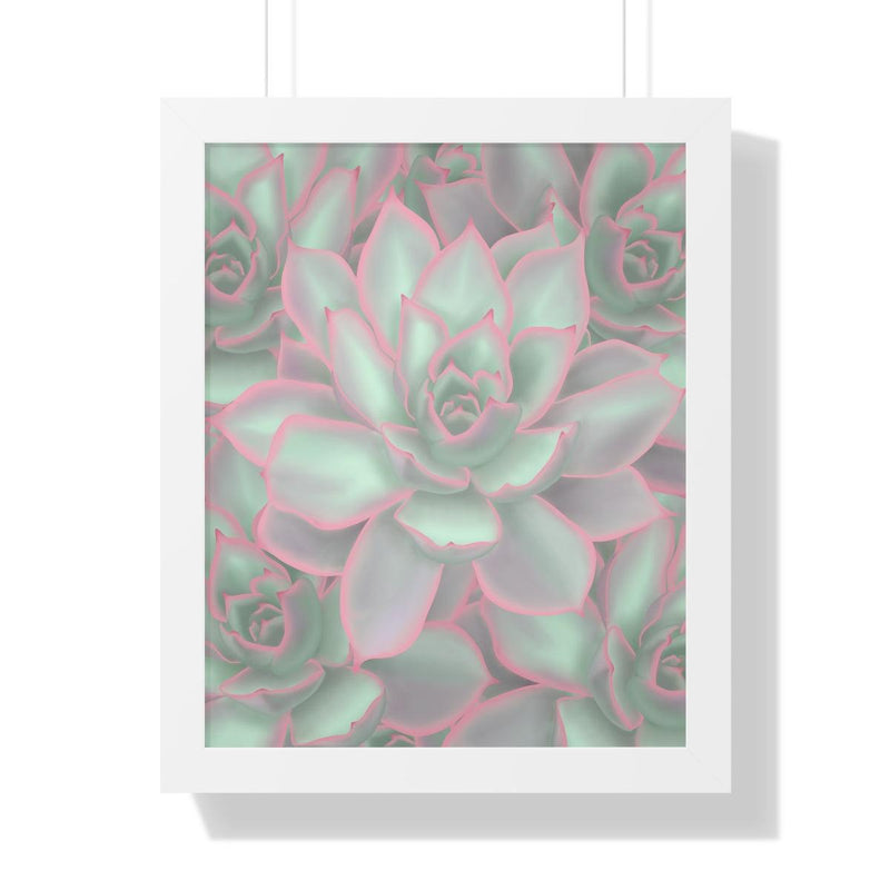Echeveria Violet Queen Succulent Framed Print, Poster, Laura Christine Photography & Design, Framed, Home & Living, Indoor, Paper, Posters, Laura Christine Photography & Design, laurachristinedesign.com