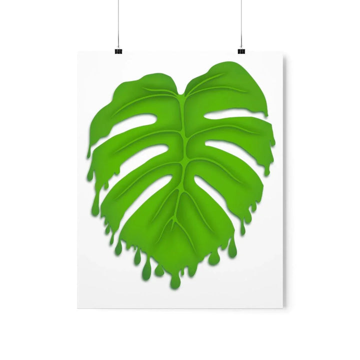 Melting Monstera Print, Poster, Laura Christine Photography & Design, Back to School, Home & Living, Indoor, Matte, Paper, Posters, Valentine's Day promotion, Laura Christine Photography & Design, laurachristinedesign.com