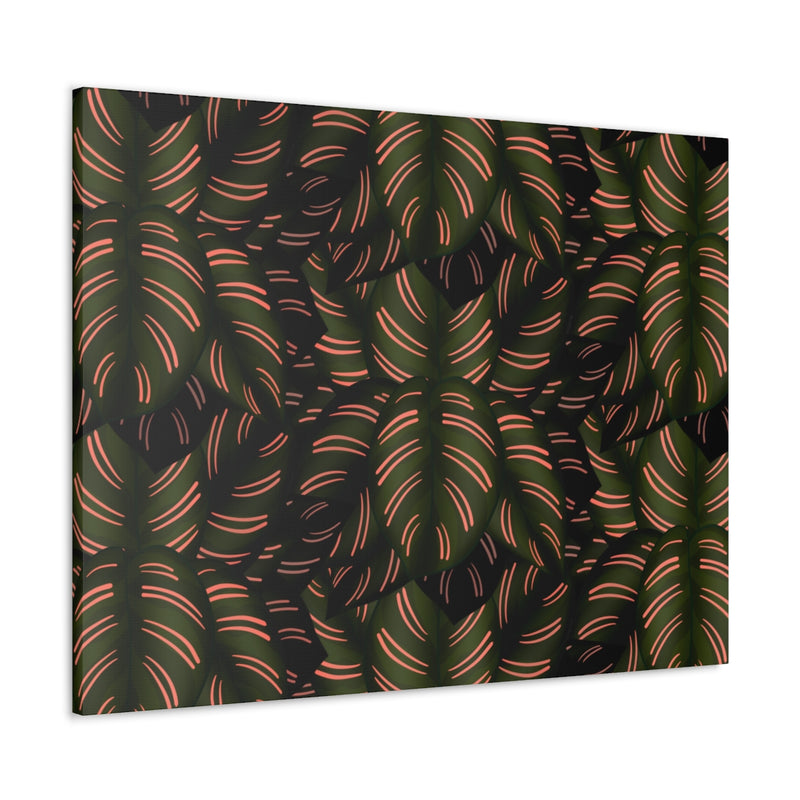 Calathea Pinstripe Canvas