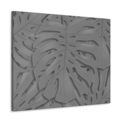 Smokey Monstera Canvas