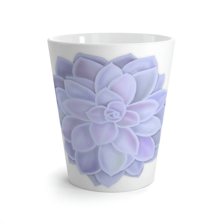 Succulent Mug - Durable Ceramic Coffee Mug With Easy Grip Handle & Pastel Design