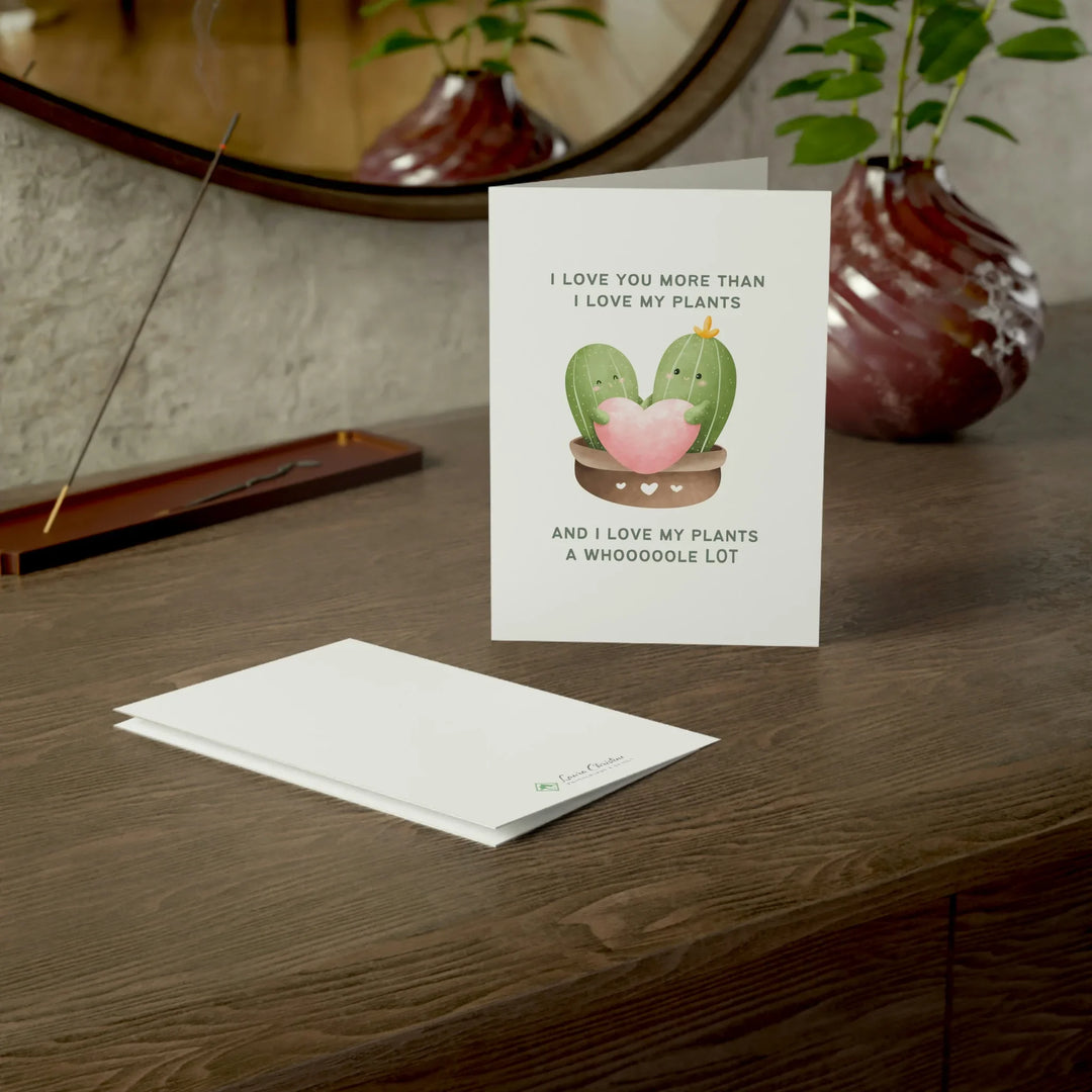 Mother's Day Card - Unique 5x7 Greeting Card with Matte Finish Paper