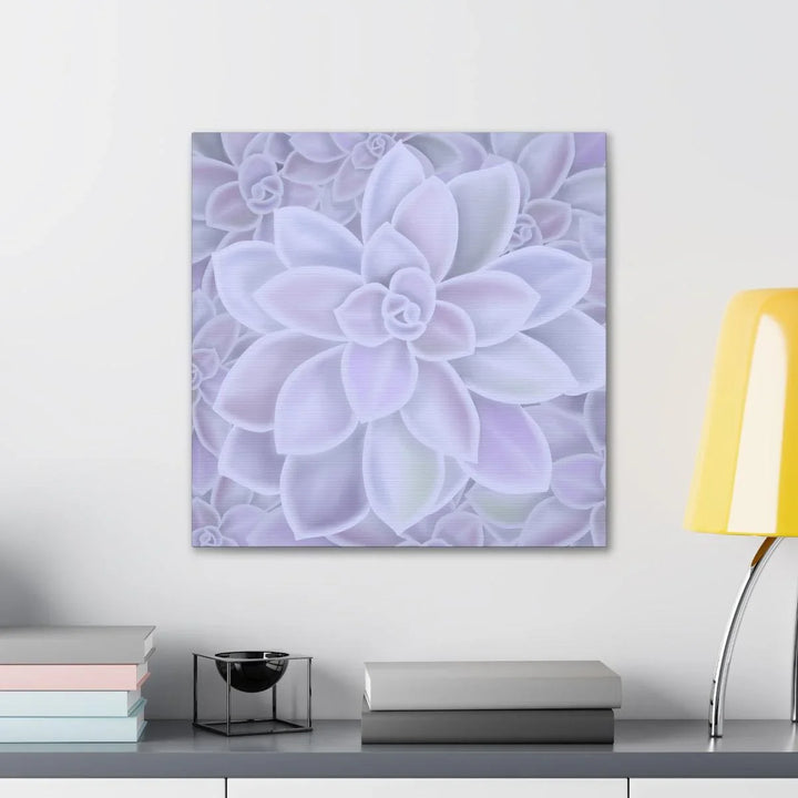 Graptopetalum 'Murasaki' Succulent Canvas, Canvas, Laura Christine Photography & Design, Art & Wall Decor, Canvas, Hanging Hardware, Home & Living, Indoor, Laura Christine Photography & Design, laurachristinedesign.com