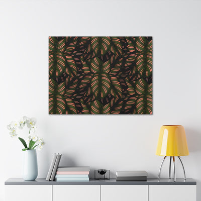 Calathea Pinstripe Canvas