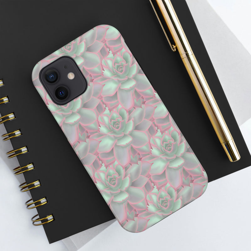 Echeveria Violet Queen Succulent Phone Case, Phone Case, Printify, Accessories, Glossy, iPhone Cases, Matte, Phone accessory, Phone Cases, Samsung Cases, Laura Christine Photography & Design, laurachristinedesign.com