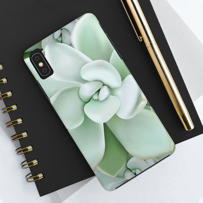 Pachyveria Haagei Succulent Phone Case, Phone Case, Printify, Accessories, Glossy, iPhone Cases, Matte, Phone accessory, Phone Cases, Samsung Cases, Laura Christine Photography & Design, laurachristinedesign.com