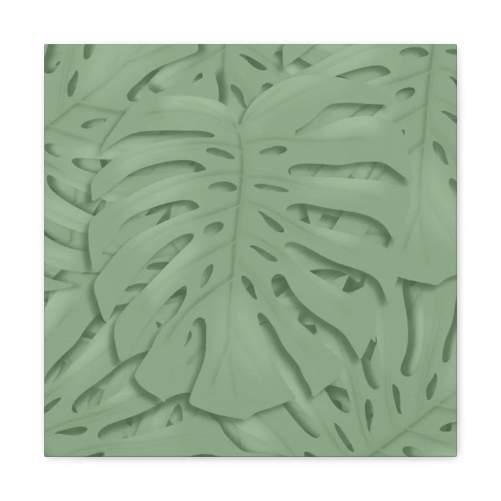 Monstera Canvas Art | Durable Matte Finish Canvas Art Print for Indoor Wall Decor