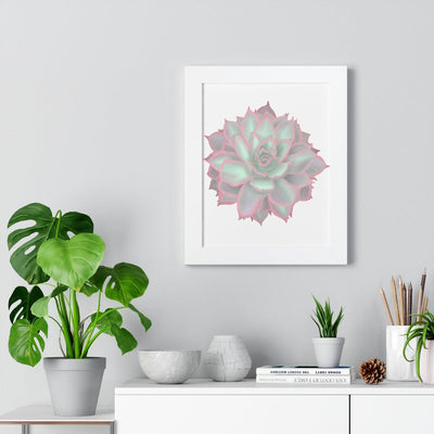 Echeveria Violet Queen Succulent Framed Print, Poster, Laura Christine Photography & Design, Framed, Home & Living, Indoor, Paper, Posters, Laura Christine Photography & Design, laurachristinedesign.com