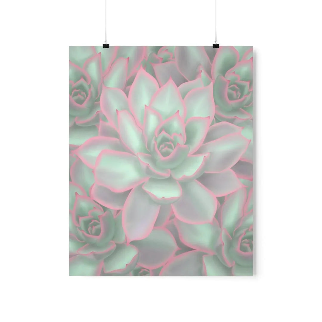 Echeveria Violet Queen Succulent Print, Poster, Laura Christine Photography & Design, Back to School, Home & Living, Indoor, Matte, Paper, Posters, Valentine's Day promotion, Laura Christine Photography & Design, laurachristinedesign.com