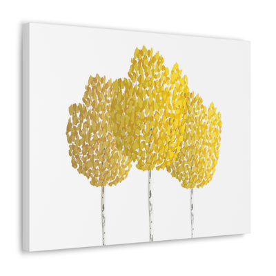 Fall Aspen Canvas