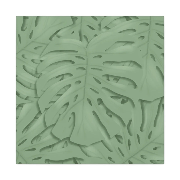 Monstera Canvas Art | Durable Matte Finish Canvas Art Print for Indoor Wall Decor