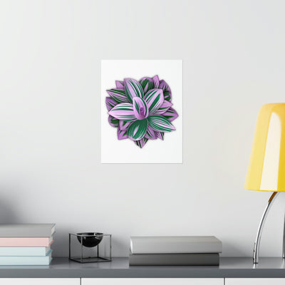 Tradescantia Nanouk Print