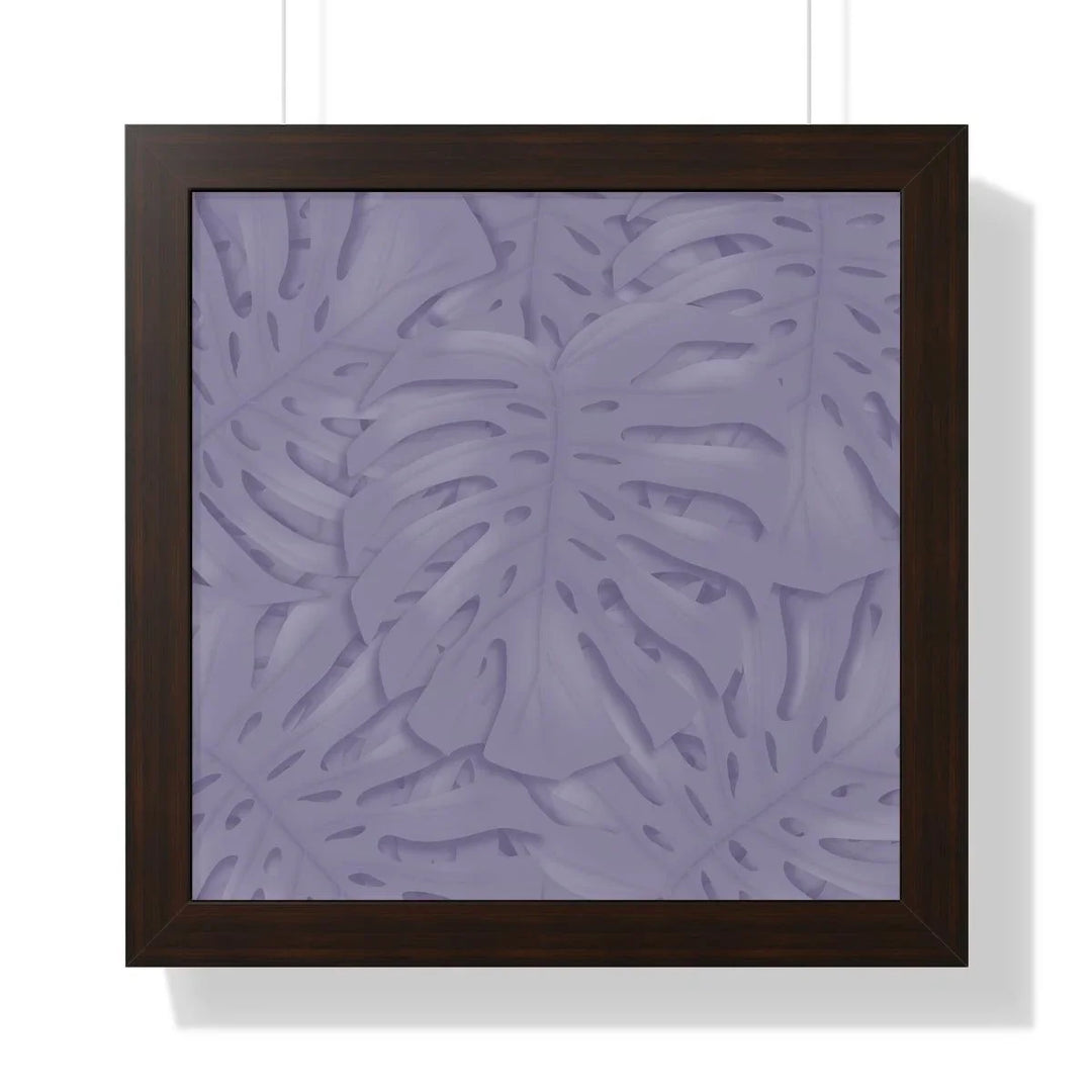 Violet Monstera Framed Print, Poster, Laura Christine Photography & Design, Framed, Home & Living, Indoor, Paper, Posters, Laura Christine Photography & Design, laurachristinedesign.com