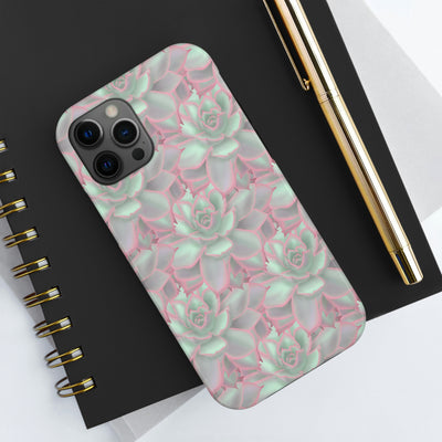 Echeveria Violet Queen Succulent Phone Case, Phone Case, Printify, Accessories, Glossy, iPhone Cases, Matte, Phone accessory, Phone Cases, Samsung Cases, Laura Christine Photography & Design, laurachristinedesign.com