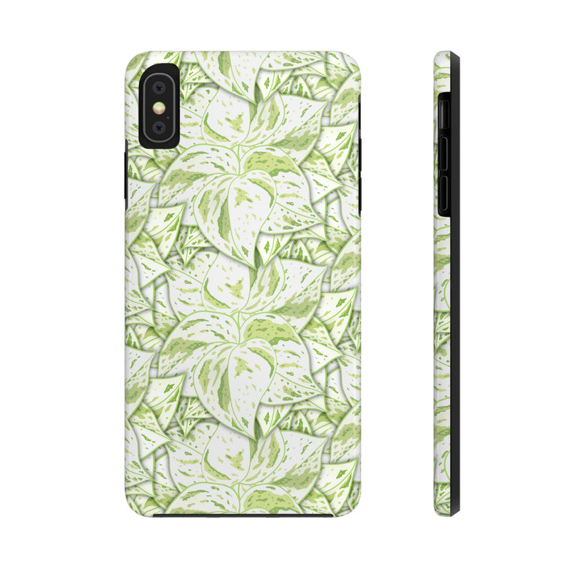 Snow Queen Pothos Phone Case, Phone Case, Printify, Accessories, Glossy, iPhone Cases, Matte, Phone accessory, Phone Cases, Samsung Cases, Laura Christine Photography & Design, laurachristinedesign.com