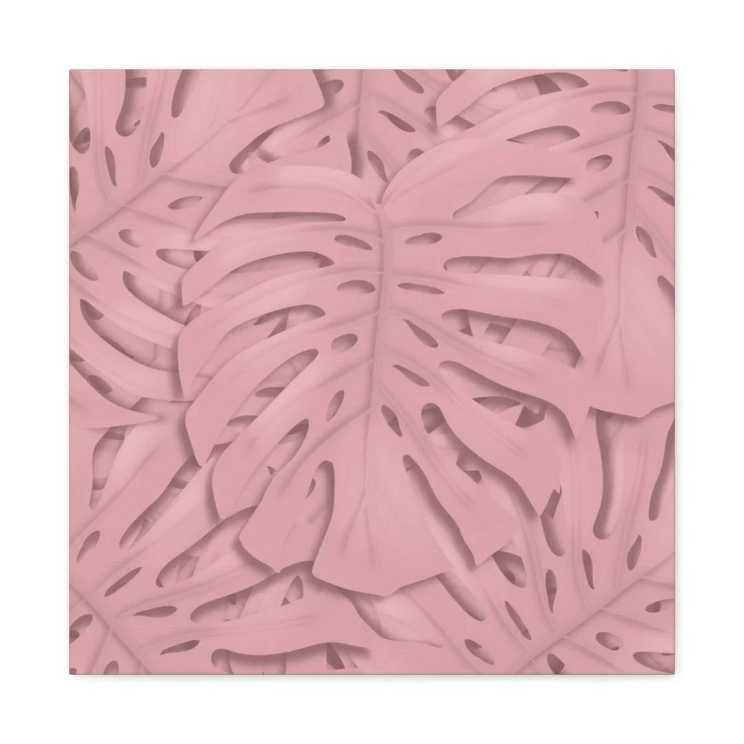 Soft Pink Monstera Canvas, Canvas, Laura Christine Photography & Design, Art & Wall Decor, Canvas, Hanging Hardware, Home & Living, Indoor, Laura Christine Photography & Design, laurachristinedesign.com