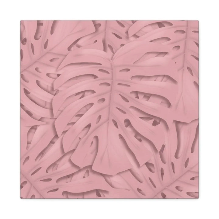 Soft Pink Monstera Canvas, Canvas, Laura Christine Photography & Design, Art & Wall Decor, Canvas, Hanging Hardware, Home & Living, Indoor, Laura Christine Photography & Design, laurachristinedesign.com