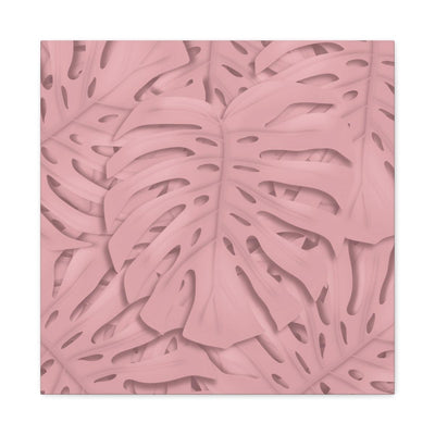 Soft Pink Monstera Canvas, Canvas, Laura Christine Photography & Design, Art & Wall Decor, Canvas, Hanging Hardware, Home & Living, Indoor, Laura Christine Photography & Design, laurachristinedesign.com