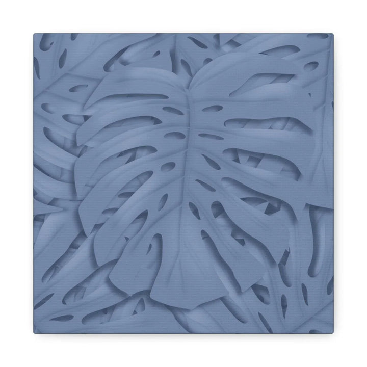 Slate Blue Monstera Canvas, Canvas, Laura Christine Photography & Design, Art & Wall Decor, Canvas, Hanging Hardware, Home & Living, Indoor, Laura Christine Photography & Design, laurachristinedesign.com