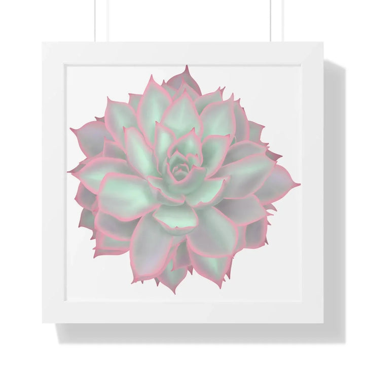 Echeveria Violet Queen Succulent Framed Print, Poster, Laura Christine Photography & Design, Framed, Home & Living, Indoor, Paper, Posters, Laura Christine Photography & Design, laurachristinedesign.com