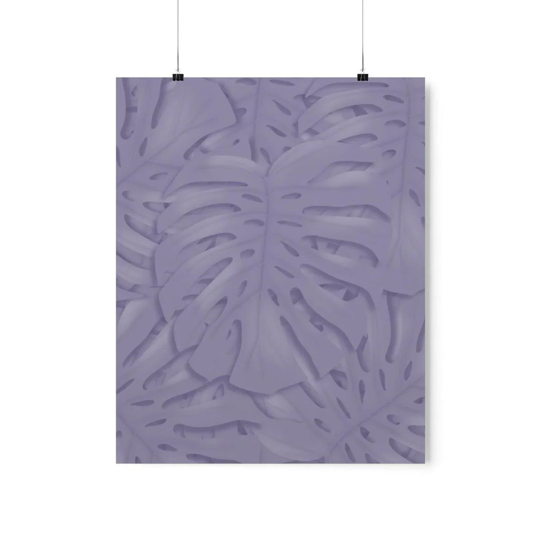 Violet Monstera Print, Poster, Laura Christine Photography & Design, Back to School, Home & Living, Indoor, Matte, Paper, Posters, Valentine's Day promotion, Laura Christine Photography & Design, laurachristinedesign.com