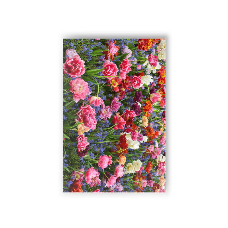 Tulip field bouquet - Postcard, 10-pack, Paper products, Printify, Back to School, Home & Living, Indoor, Matte, Paper, Posters, Laura Christine Photography & Design, laurachristinedesign.com