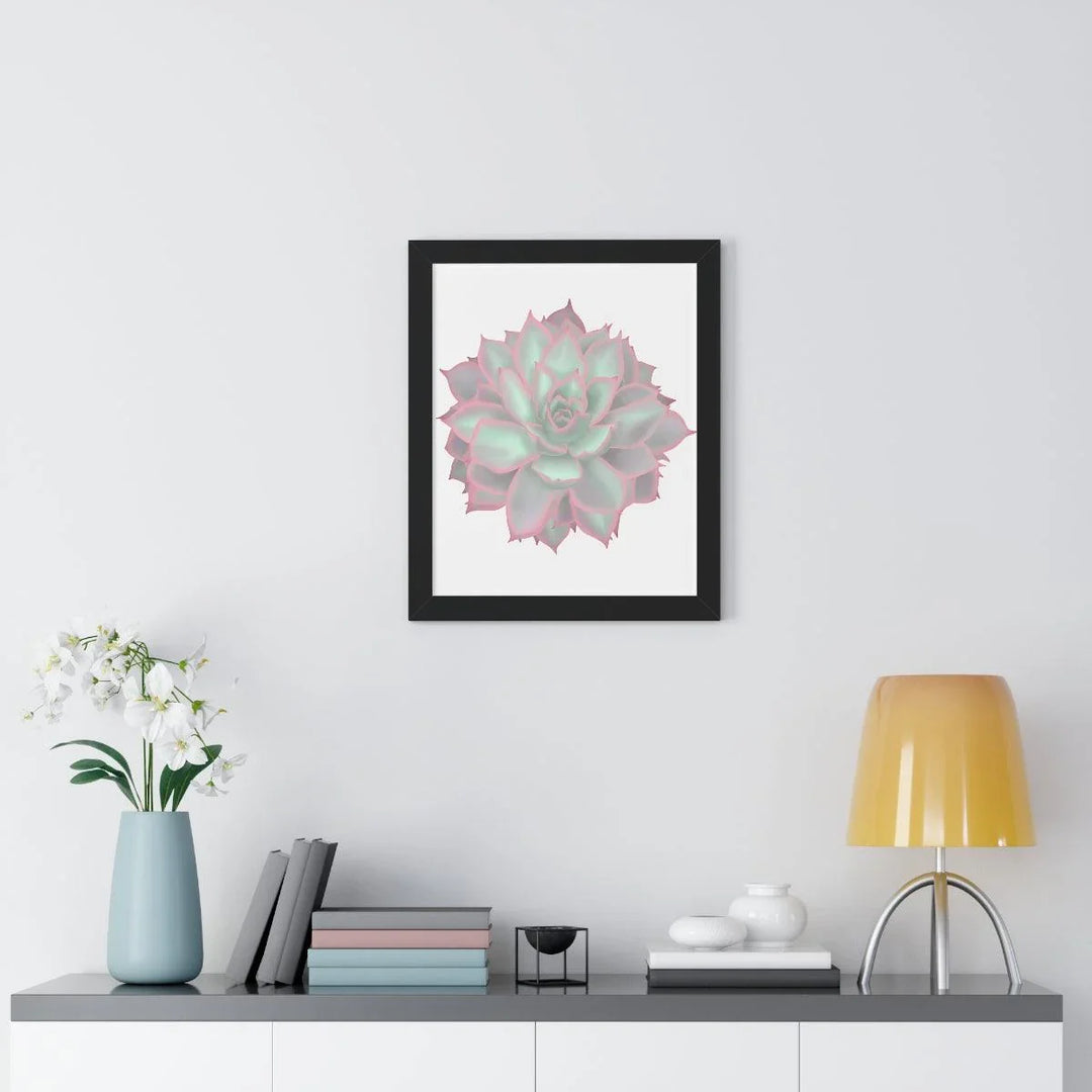 Echeveria Violet Queen Succulent Framed Print, Poster, Laura Christine Photography & Design, Framed, Home & Living, Indoor, Paper, Posters, Laura Christine Photography & Design, laurachristinedesign.com