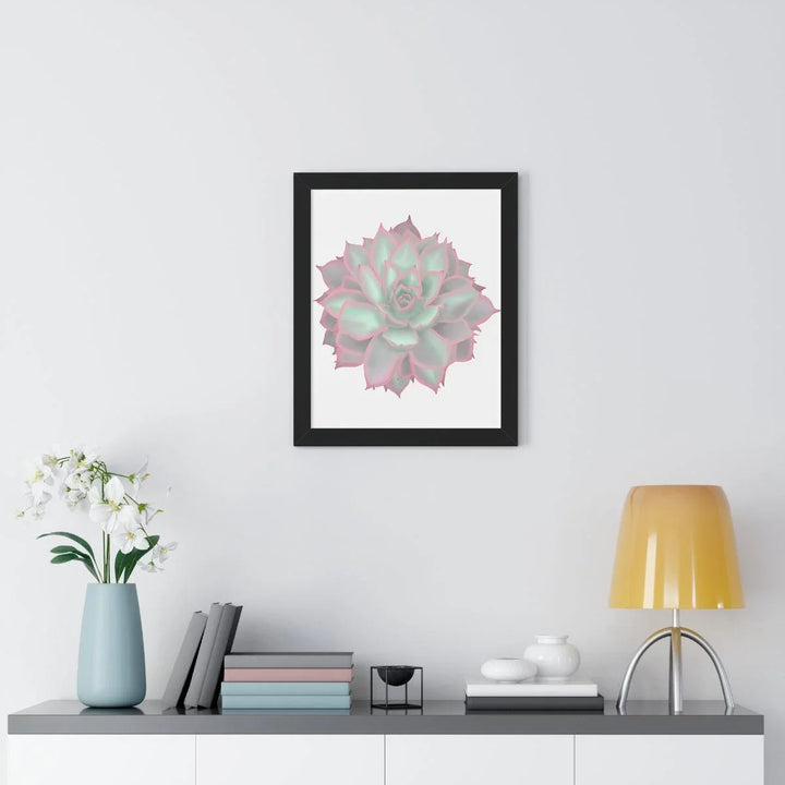 Echeveria Violet Queen Succulent Framed Print, Poster, Laura Christine Photography & Design, Framed, Home & Living, Indoor, Paper, Posters, Laura Christine Photography & Design, laurachristinedesign.com