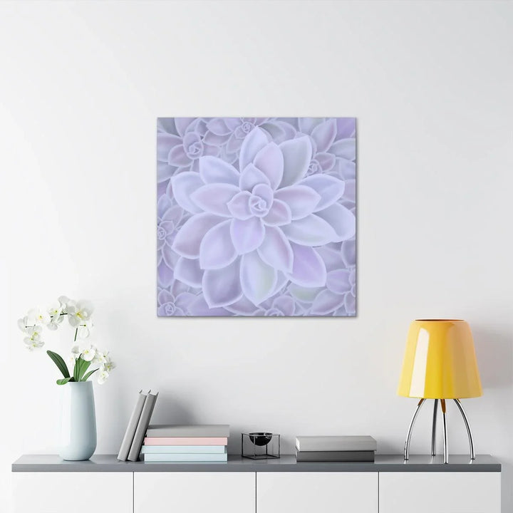 Graptopetalum 'Murasaki' Succulent Canvas, Canvas, Laura Christine Photography & Design, Art & Wall Decor, Canvas, Hanging Hardware, Home & Living, Indoor, Laura Christine Photography & Design, laurachristinedesign.com