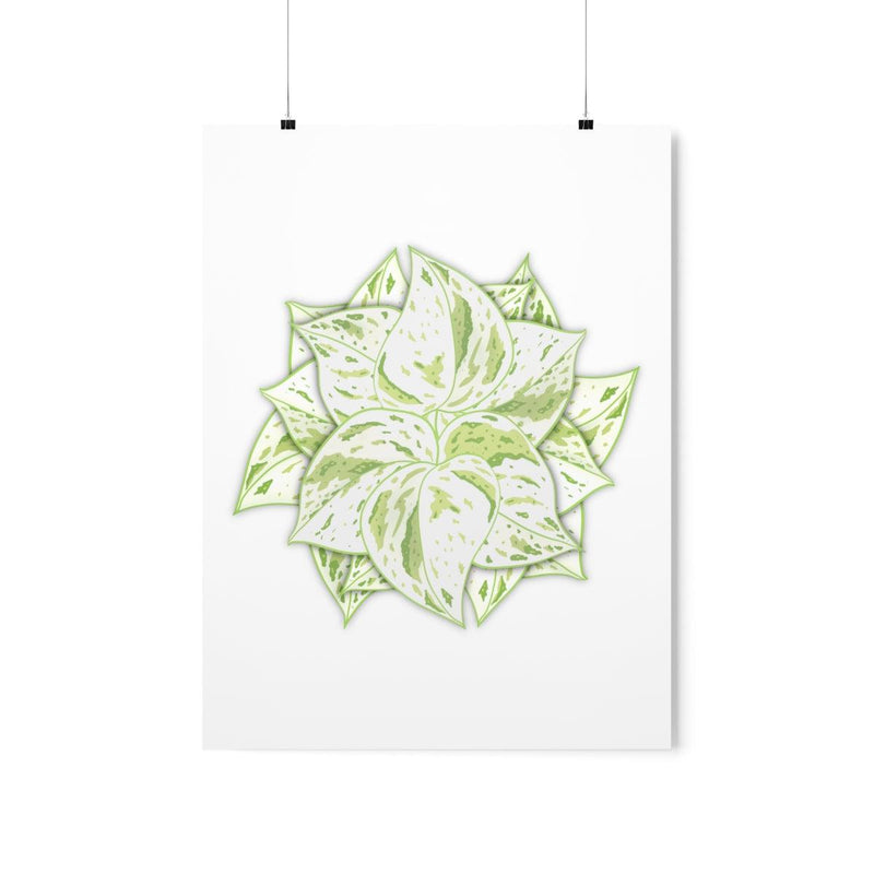 Snow Queen Pothos Print, Poster, Laura Christine Photography & Design, Back to School, Home & Living, Indoor, Matte, Paper, Posters, Valentine&