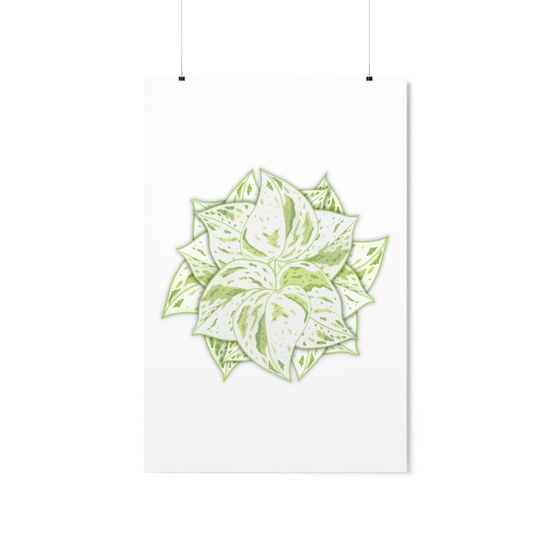 Snow Queen Pothos Print, Poster, Laura Christine Photography & Design, Back to School, Home & Living, Indoor, Matte, Paper, Posters, Valentine&