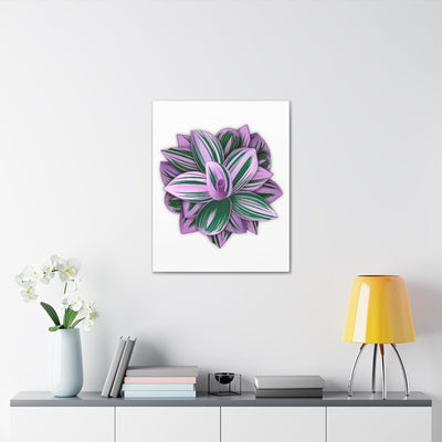 Tradescantia Nanouk Canvas, Canvas, Laura Christine Photography & Design, Art & Wall Decor, Canvas, Hanging Hardware, Home & Living, Indoor, Laura Christine Photography & Design, 