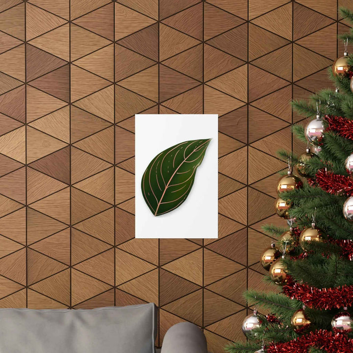 POS Aglaonema Rotundum Print