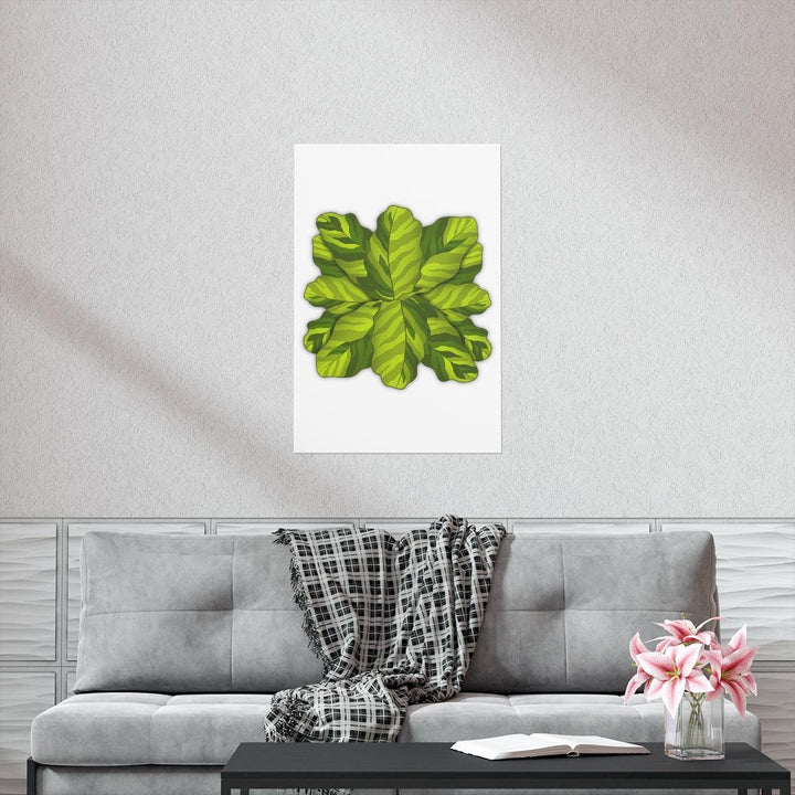 Calathea Yellow Fusion Print – Botanical Wall Art on Museum-Grade Paper Unframed - Laura Christine Photography & Design