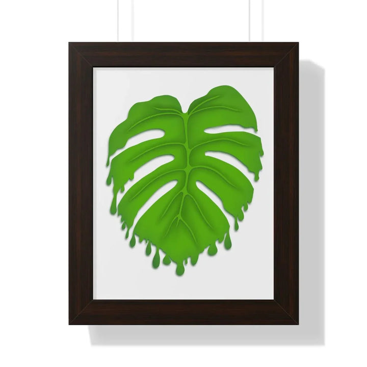Melting Monstera Framed Print, Poster, Laura Christine Photography & Design, Framed, Home & Living, Indoor, Paper, Posters, Laura Christine Photography & Design, laurachristinedesign.com