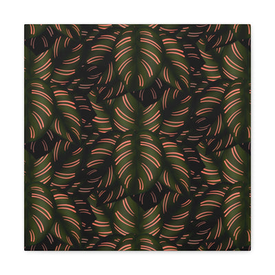 Calathea Pinstripe Canvas