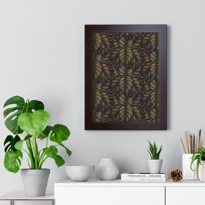 Calathea Pinstripe Framed Print, Poster, Laura Christine Photography & Design, Framed, Home & Living, Indoor, Paper, Posters, Laura Christine Photography & Design, laurachristinedesign.com