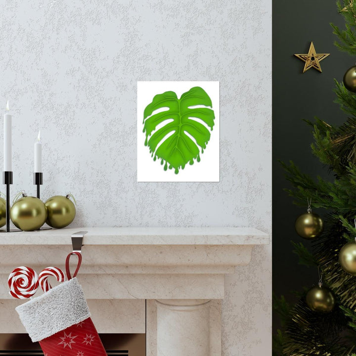 Melting Monstera Print, Poster, Laura Christine Photography & Design, Back to School, Home & Living, Indoor, Matte, Paper, Posters, Valentine's Day promotion, Laura Christine Photography & Design, laurachristinedesign.com