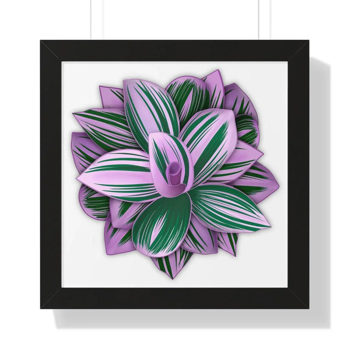 Tradescantia Nanouk Framed Print, Poster, Laura Christine Photography & Design, Framed, Home & Living, Indoor, Paper, Posters, Laura Christine Photography & Design, laurachristinedesign.com