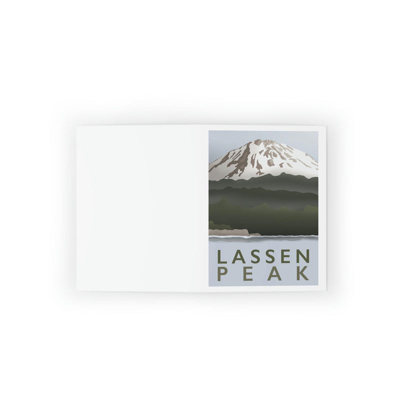 Lassen Peak Minimalist Greeting Card, Paper products, Printify, Greeting Card, Holiday Picks, Home & Living, Paper, Postcard, Postcards, Laura Christine Photography & Design, laurachristinedesign.com