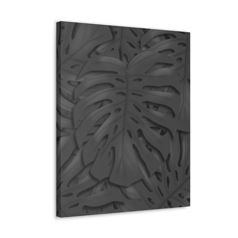 Charcoal Monstera Canvas, Canvas, Laura Christine Photography & Design, Art & Wall Decor, Canvas, Hanging Hardware, Home & Living, Indoor, Laura Christine Photography & Design, laurachristinedesign.com