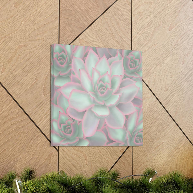 Echeveria Violet Queen Succulent Canvas, Canvas, Laura Christine Photography & Design, Art & Wall Decor, Canvas, Hanging Hardware, Home & Living, Indoor, Laura Christine Photography & Design, laurachristinedesign.com