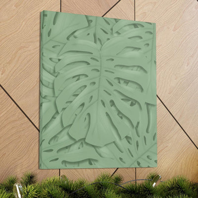 Deep Sage Monstera Canvas, Canvas, Laura Christine Photography & Design, Art & Wall Decor, Canvas, Hanging Hardware, Home & Living, Indoor, Laura Christine Photography & Design, laurachristinedesign.com