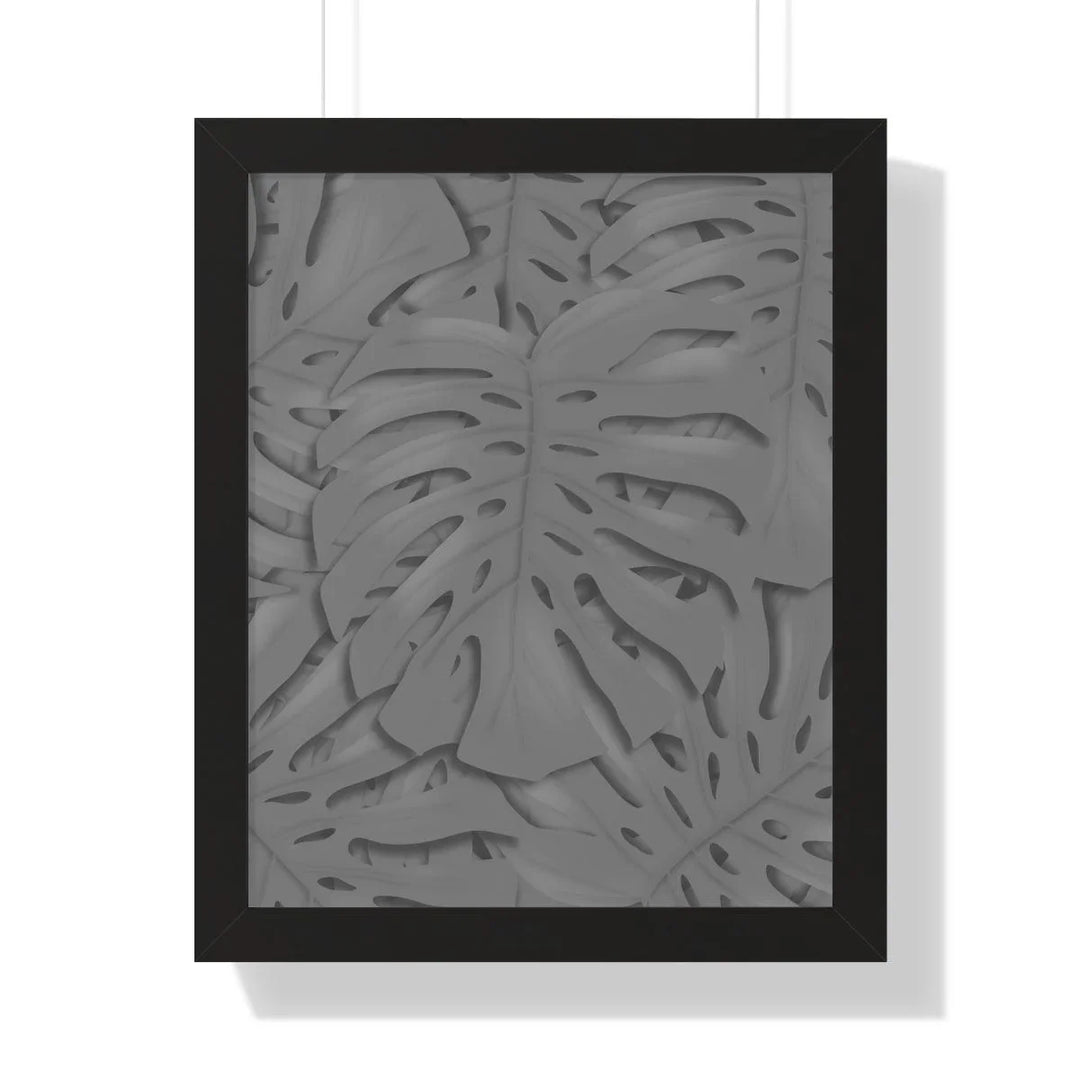 Smokey Monstera Framed Print, Poster, Laura Christine Photography & Design, Framed, Home & Living, Indoor, Paper, Posters, Laura Christine Photography & Design, laurachristinedesign.com