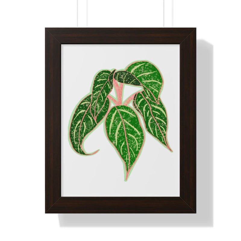 Sparkling Sarah Agalonema (Chinese Evergreen) Framed Print, Poster, Laura Christine Photography & Design, Aglaonema, Bottle, Canvas Bag, Chinese Evergreen, Coffee, Drinkware, Framed, Home & Living, Indoor, Paper, Posters, Reusable, Shopping Bag, Sparklng Sarah, Tea, Tote Bag, Travel, Tumbler, Water, Laura Christine Photography & Design, laurachristinedesign.com