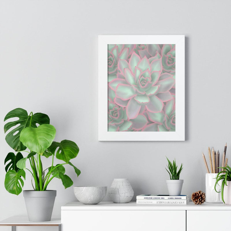 Echeveria Violet Queen Succulent Framed Print, Poster, Laura Christine Photography & Design, Framed, Home & Living, Indoor, Paper, Posters, Laura Christine Photography & Design, laurachristinedesign.com