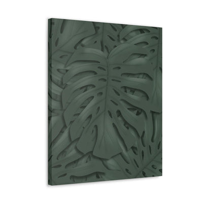 Deep Green Monstera Canvas, Canvas, Laura Christine Photography & Design, Art & Wall Decor, Canvas, Hanging Hardware, Home & Living, Indoor, Laura Christine Photography & Design, laurachristinedesign.com